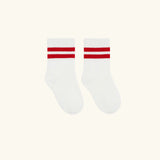 Red Stripe Socks