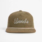 Green Corduroy Rope Hat