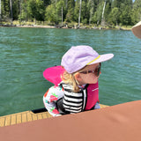 Lavender Cotton Rope Hat