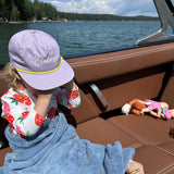 Lavender Cotton Rope Hat