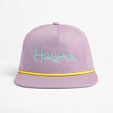 Lavender Cotton Rope Hat